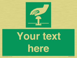 Custom Safe condition: Emergency stop button